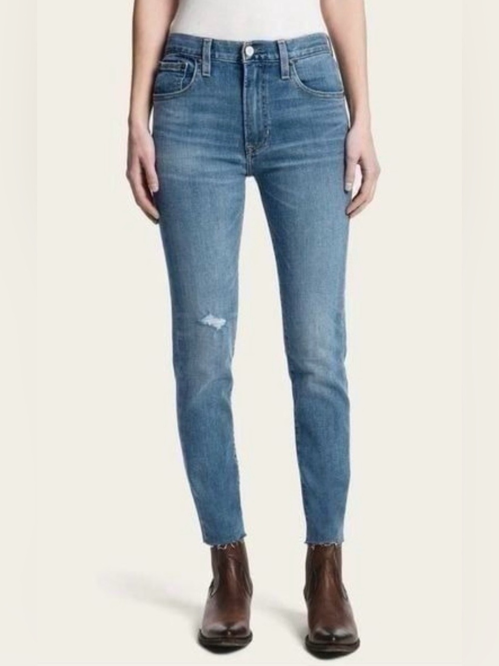 Frye Sienna Cropped Skinny Jeans Size 28